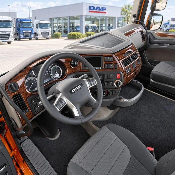 Daf XF106/116 2013-2021 3D kit décoration intérieure tableau de bord 23 pièces