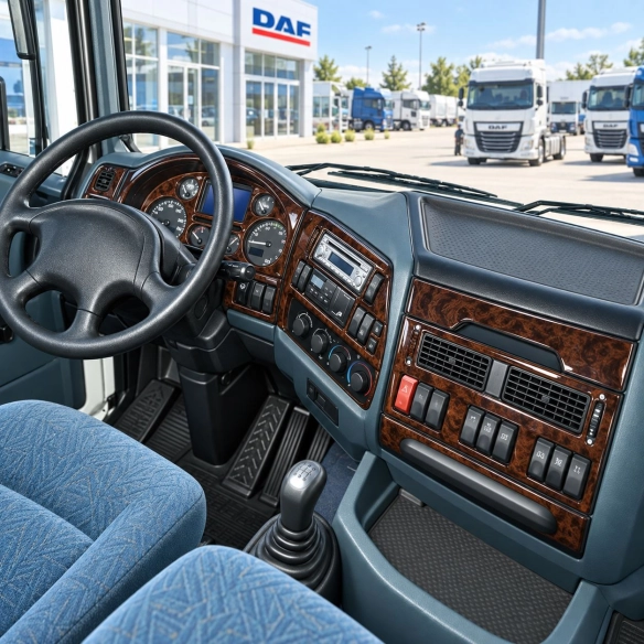 Daf XF 2002-2005 3D kit décoration intérieure tableau de bord 18 pièces