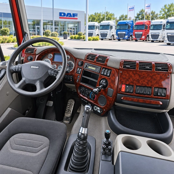 Daf CF 2011 - à aujourd’hui 3D kit décoration intérieure tableau de bord 18 pièces