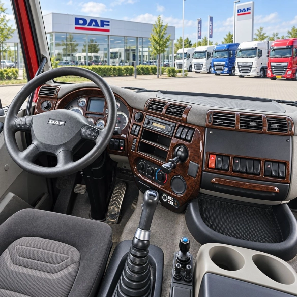Daf CF 2011 - à aujourd’hui 3D kit décoration intérieure tableau de bord 18 pièces