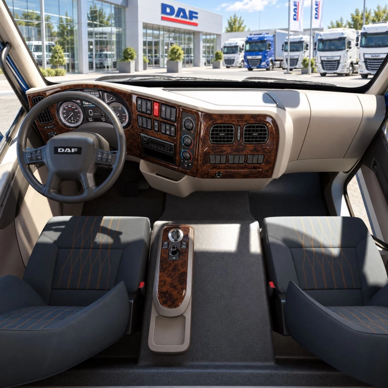 Daf LF 2014 3D kit décoration intérieure tableau de bord pièces
