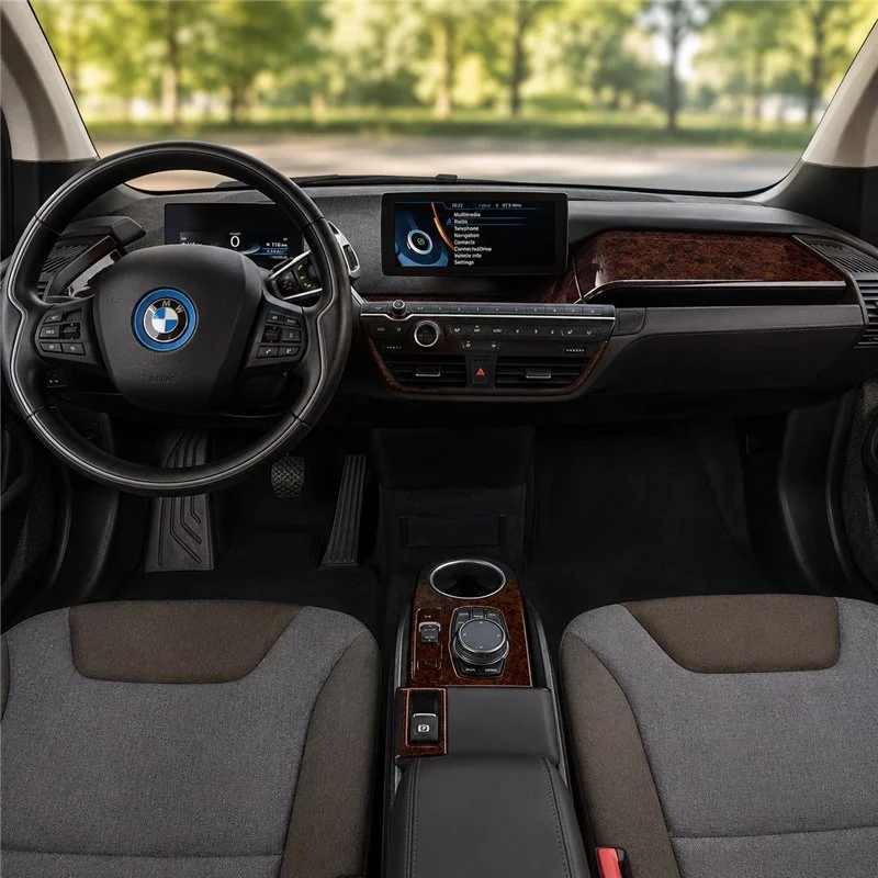 BMW i3 2013-2022 kit décor tableau de bord 3D, 19 pièces