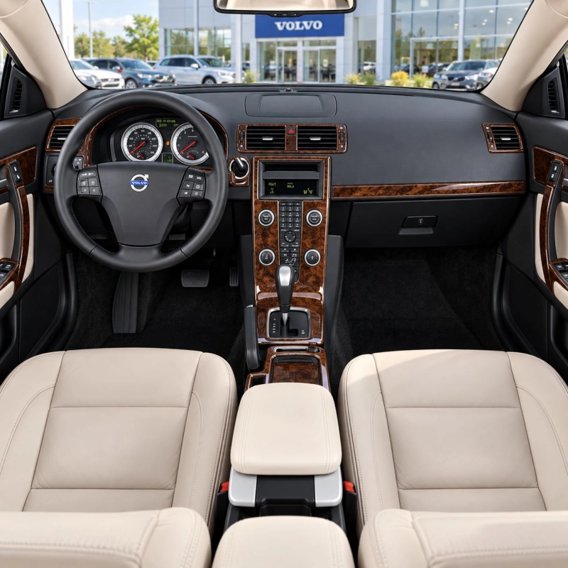 Volvo C70 2008 kit décoration intérieure tableau de bord 28 pièces