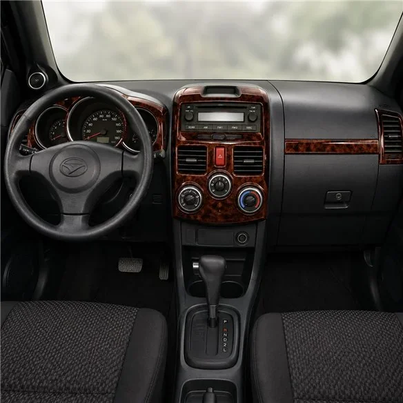 Daihatsu Terios 2006+ kit décor tableau de bord 3D, 10 pièces