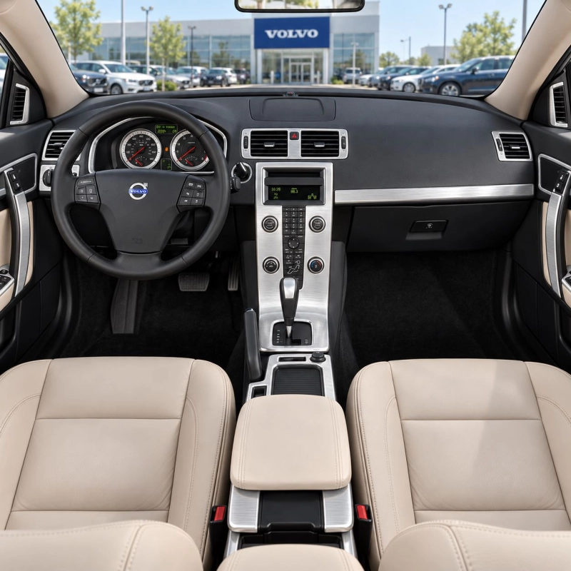 Volvo C70 2008 kit décoration intérieure tableau de bord 28 pièces