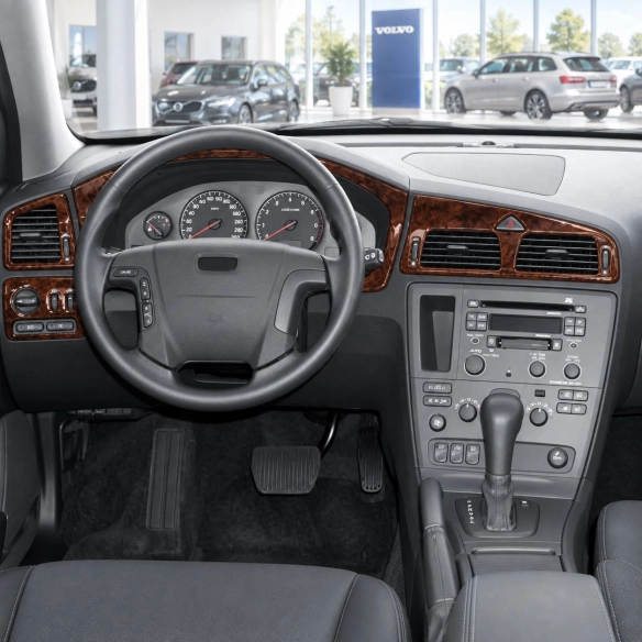 Volvo S 60-V 70 2005-2009 3D kit décoration intérieure tableau de bord 8 pièces