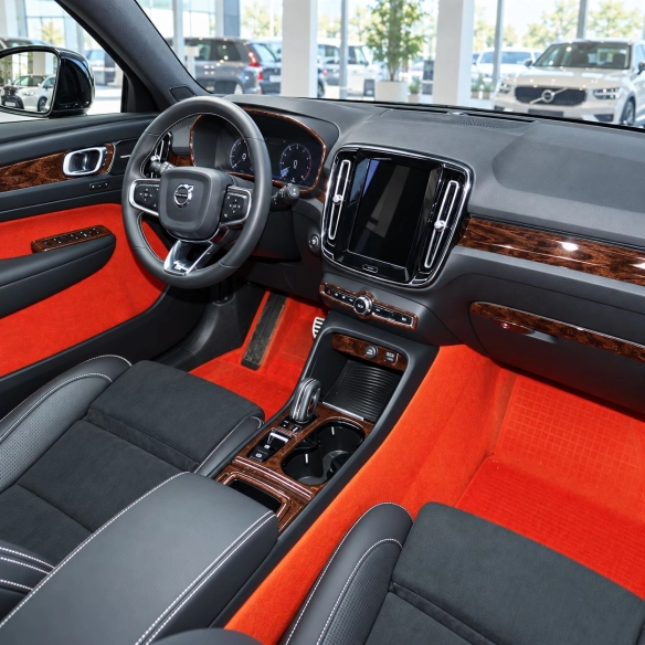 Volvo XC40 2018 kit décoration intérieure tableau de bord 20 pièces