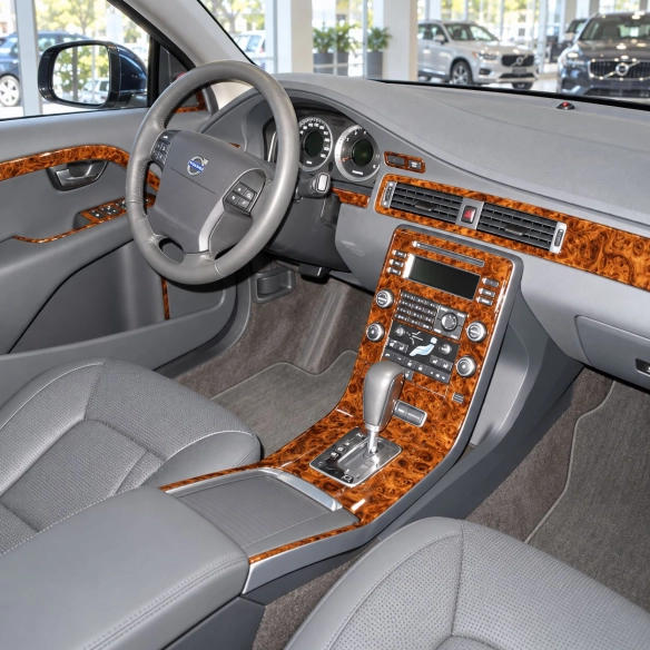 Volvo XC70-S80-V70 2008-2016 kit décoration intérieure tableau de bord 26 pièces