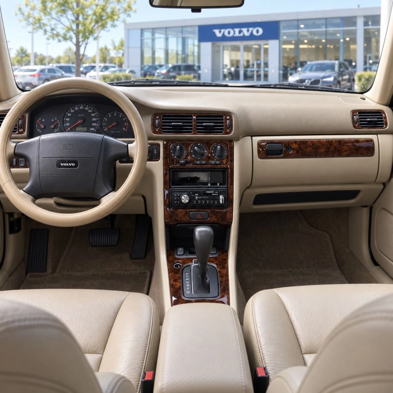 Volvo V 70 2000-2005 3D kit décoration intérieure tableau de bord 6 pièces