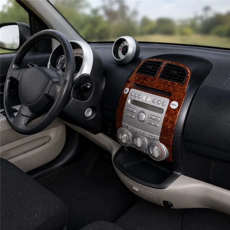 Daihatsu Sirion 2005+ kit décor tableau de bord 3D, 3 pièces