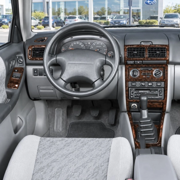 Subaru Forester 1997-2007 3D kit décoration intérieure tableau de bord 13 pièces