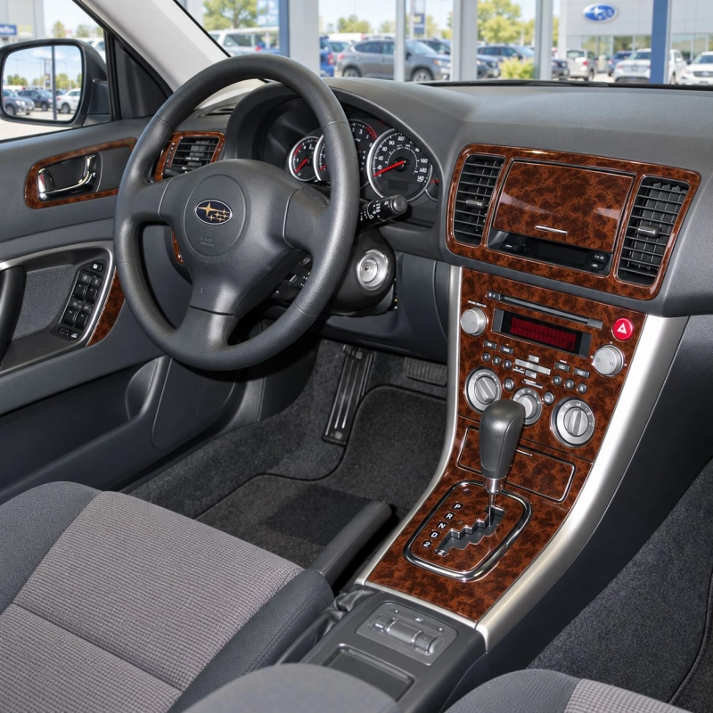 Subaru Legacy 2007-2009 kit complet, boîte automatique, automatique AC kit décoration intérieure tableau de bord
