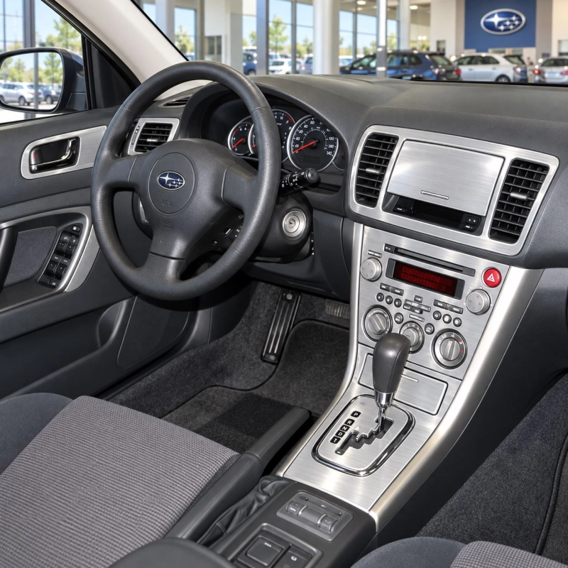 Subaru Legacy 2007-2009 kit complet, boîte automatique, automatique AC kit décoration intérieure tableau de bord