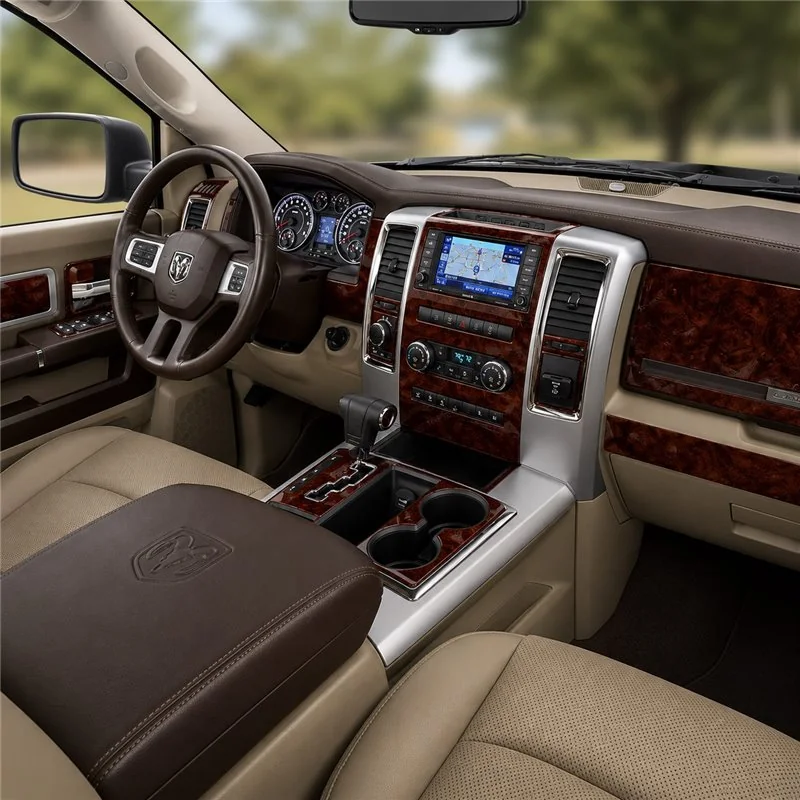 Dodge Ram 2009+ kit décor tableau de bord 3D