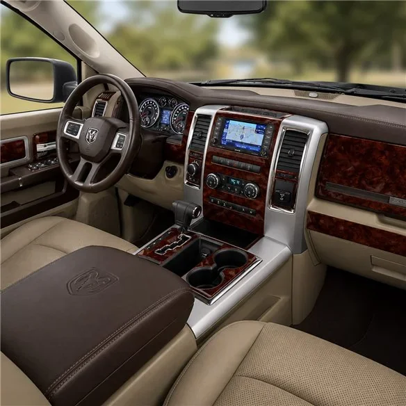 Dodge Ram 2009+ kit décor tableau de bord 3D