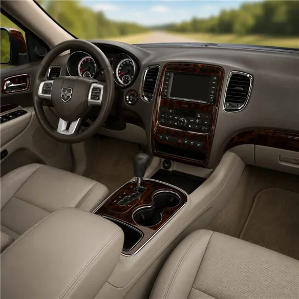 Dodge Durango 2011+ kit décor tableau de bord 3D