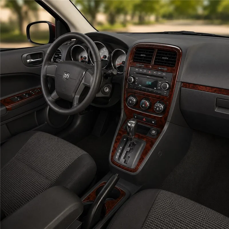 Dodge Caliber 2009+ set complet, boîte auto kit décor tableau de bord 3D
