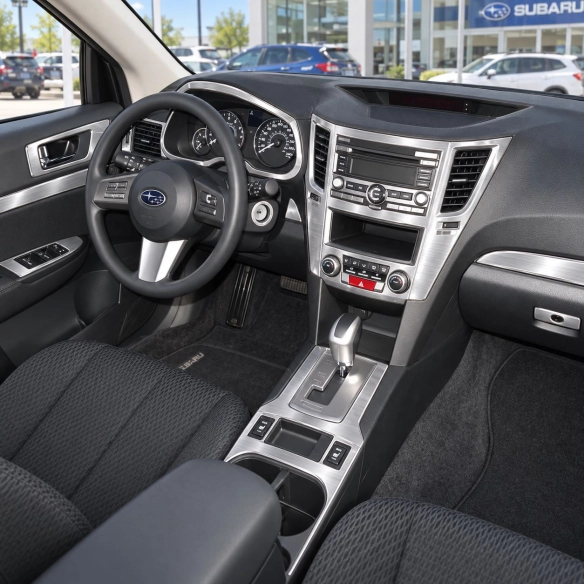 Subaru Legacy 2010-2014 3D kit décoration intérieure tableau de bord 27 pièces