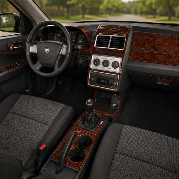 Dodge Journey 2009+ set complet kit décor tableau de bord 3D