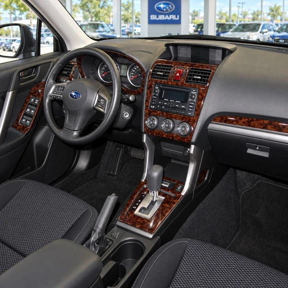 Subaru Forester 2014-2017 3D kit décoration intérieure tableau de bord 28 pièces