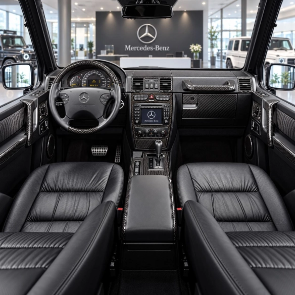 Mercedes Benz G Class W463 2004-2012 Mega Set kit décoration intérieure tableau de bord
