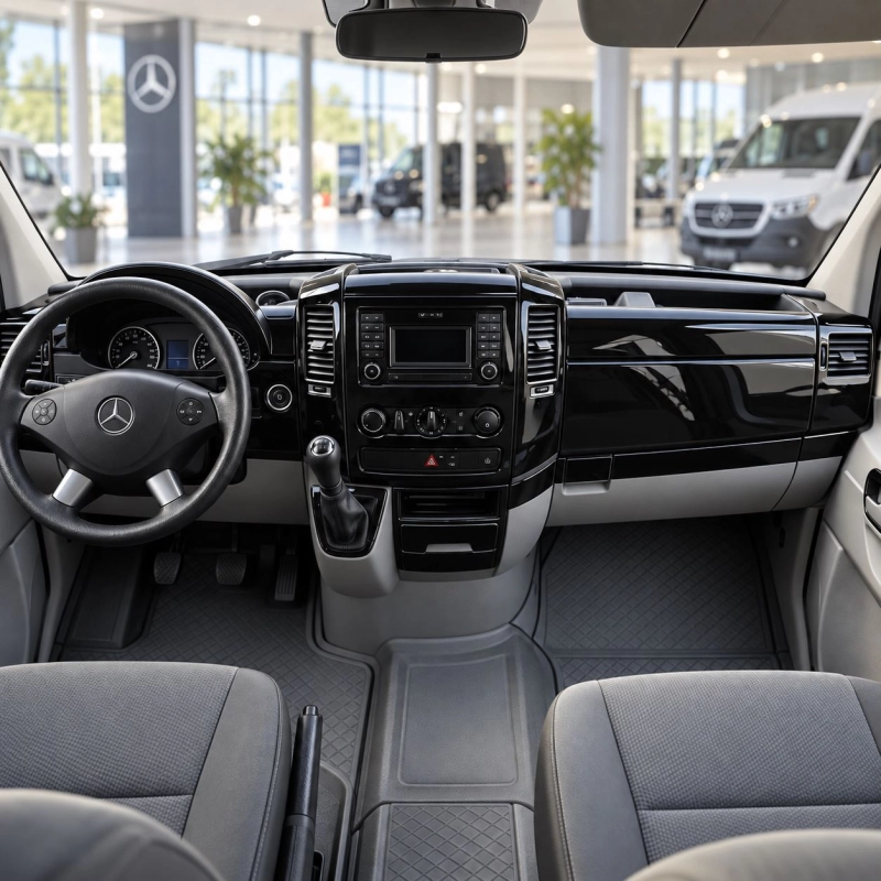 Mercedes Sprinter W906 2015 - à aujourd’hui 3D kit décoration intérieure tableau de bord 51 pièces