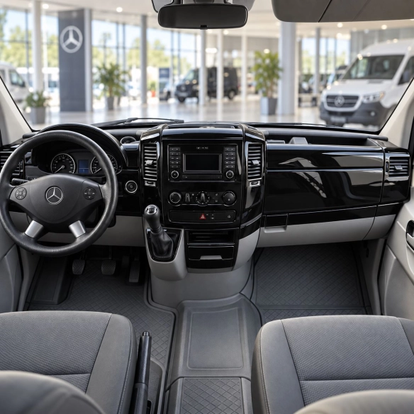 Mercedes Sprinter W906 2015 - à aujourd’hui 3D kit décoration intérieure tableau de bord 51 pièces