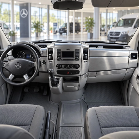 Mercedes Sprinter W906 2015 - à aujourd’hui 3D kit décoration intérieure tableau de bord 51 pièces