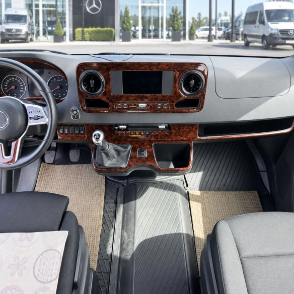 Mercedes Sprinter W907 2018 3D kit décoration intérieure tableau de bord 50 pièces