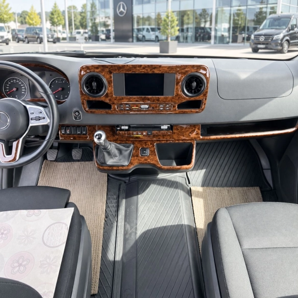 Mercedes Sprinter W907 2018 3D kit décoration intérieure tableau de bord 50 pièces
