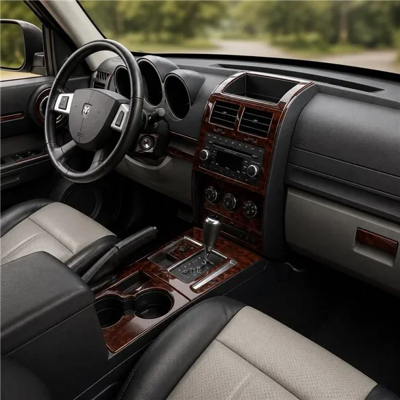 Dodge Nitro 2007+ set de base, boîte auto kit décor tableau de bord 3D