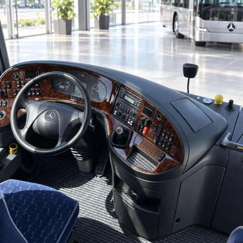 Mercedes Travego 2005-2010 3D kit décoration intérieure tableau de bord 44 pièces