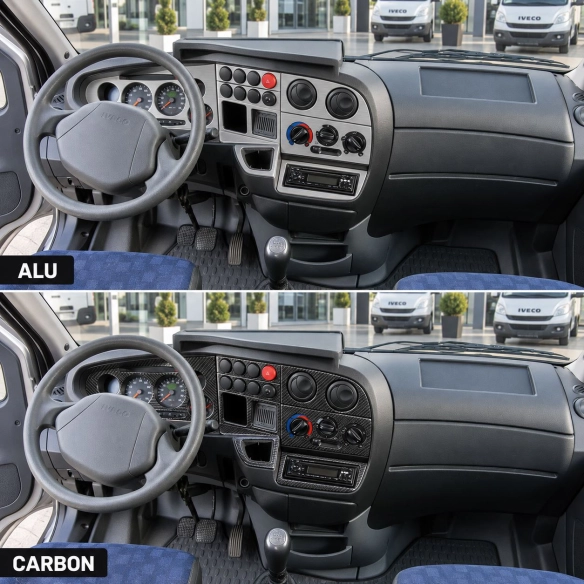 Iveco Daily City 1999-2007 3D kit décoration intérieure tableau de bord 8 pièces