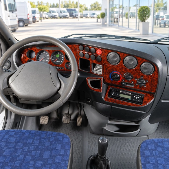 Iveco Daily City 1999-2007 3D kit décoration intérieure tableau de bord 8 pièces
