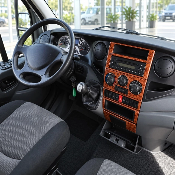 Iveco Daily 2007 - à aujourd’hui 3D kit décoration intérieure tableau de bord 7 pièces