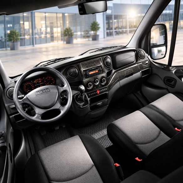 Iveco Daily 2010-2014 3D kit décoration intérieure tableau de bord 30 pièces