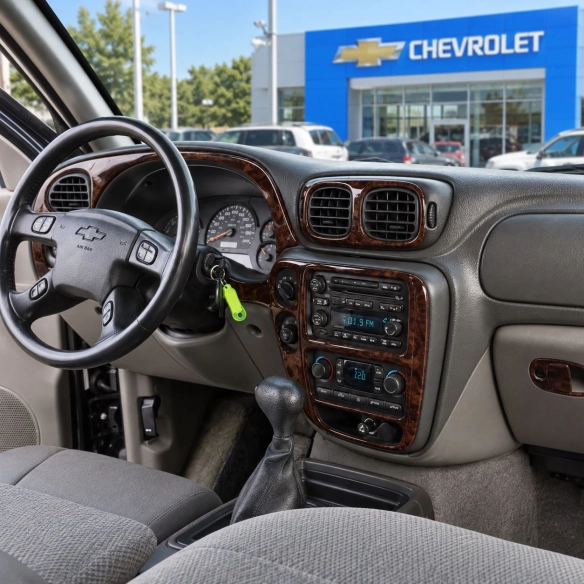 Chevrolet Trailblazer 2002 - à aujourd’hui 3D kit décoration intérieure tableau de bord 13 pièces