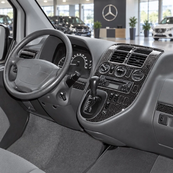 Mercedes Vito W638 1999-2004 3D kit décoration intérieure tableau de bord 24 pièces