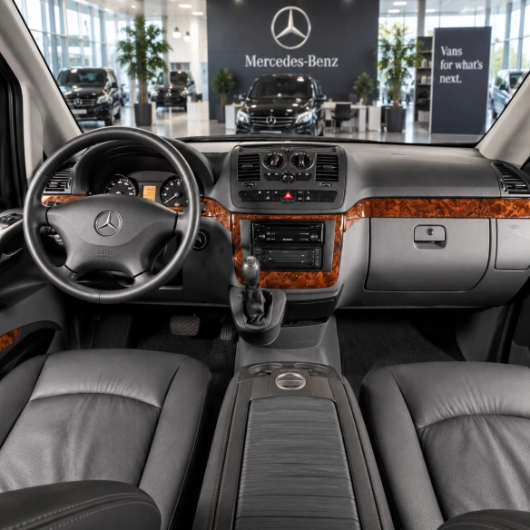 Mercedes Vito W639 2004-2006 3D kit décoration intérieure tableau de bord 3 pièces