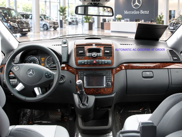 Mercedes Viano W639 2006 - à aujourd’hui 3D kit décoration intérieure tableau de bord 31 pièces