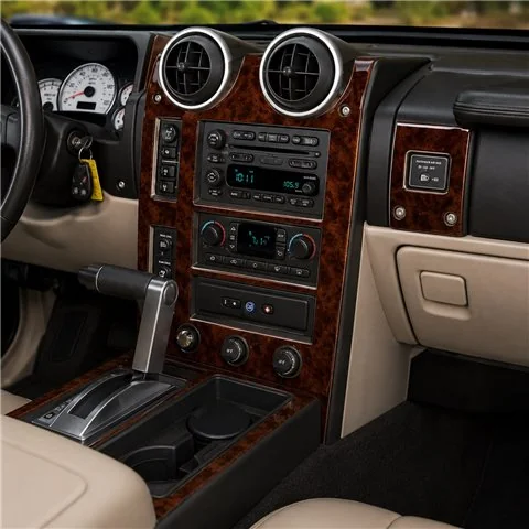 Hummer H2 2003-2007 set de base kit décor tableau de bord 3D