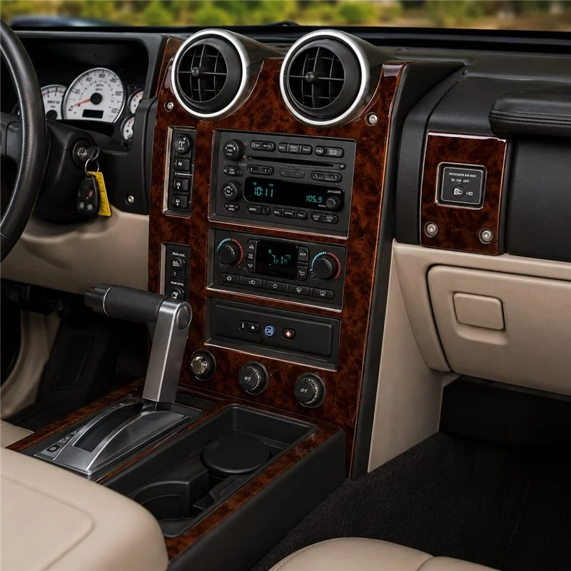 Hummer H2 2003-2007 set de base kit décor tableau de bord 3D