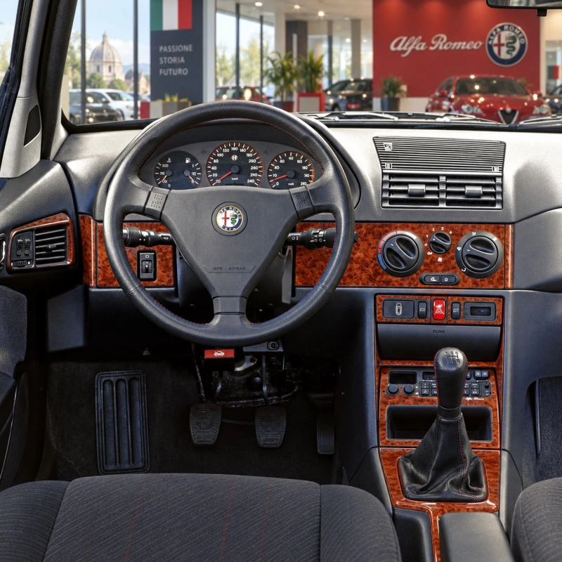 Alfa Romeo 145 146 1994-1997 3D kit décoration intérieure tableau de bord 15 pièces