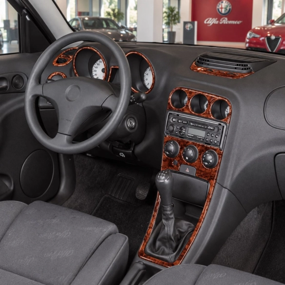 Alfa Romeo 156 1997 - à aujourd’hui 3D kit décoration intérieure tableau de bord 12 pièces