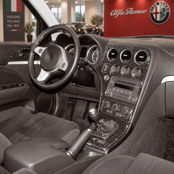 Alfa Romeo 159 2005 - à aujourd’hui 3D kit décoration intérieure tableau de bord 8 pièces