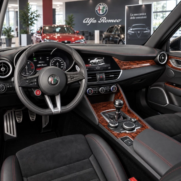 Alfa Romeo 2015 Giulia 952 3D kit décoration intérieure tableau de bord 33 pièces
