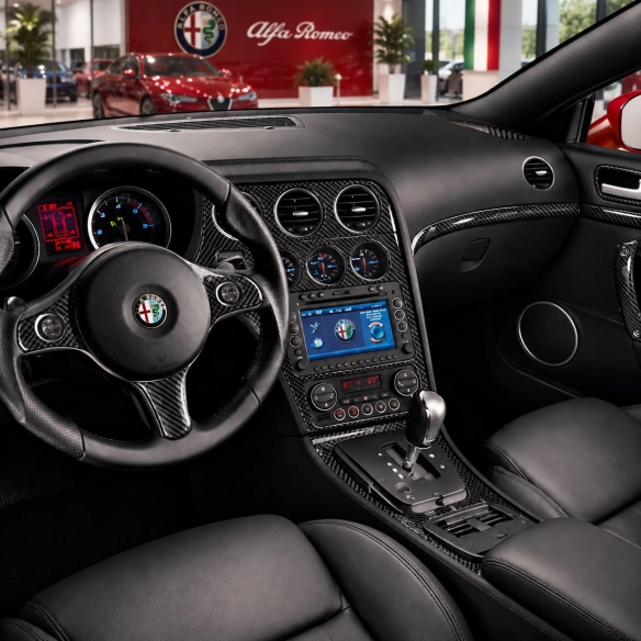 Alfa Romeo 159 2005-2011 3D kit décoration intérieure tableau de bord 27 pièces