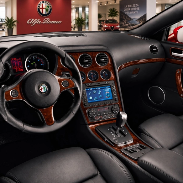Alfa Romeo 159 2005-2011 3D kit décoration intérieure tableau de bord 27 pièces
