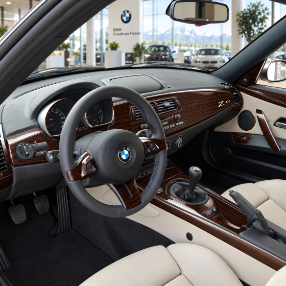 BMW Z4 E85 2003-2008 3D kit décoration intérieure tableau de bord 54 pièces