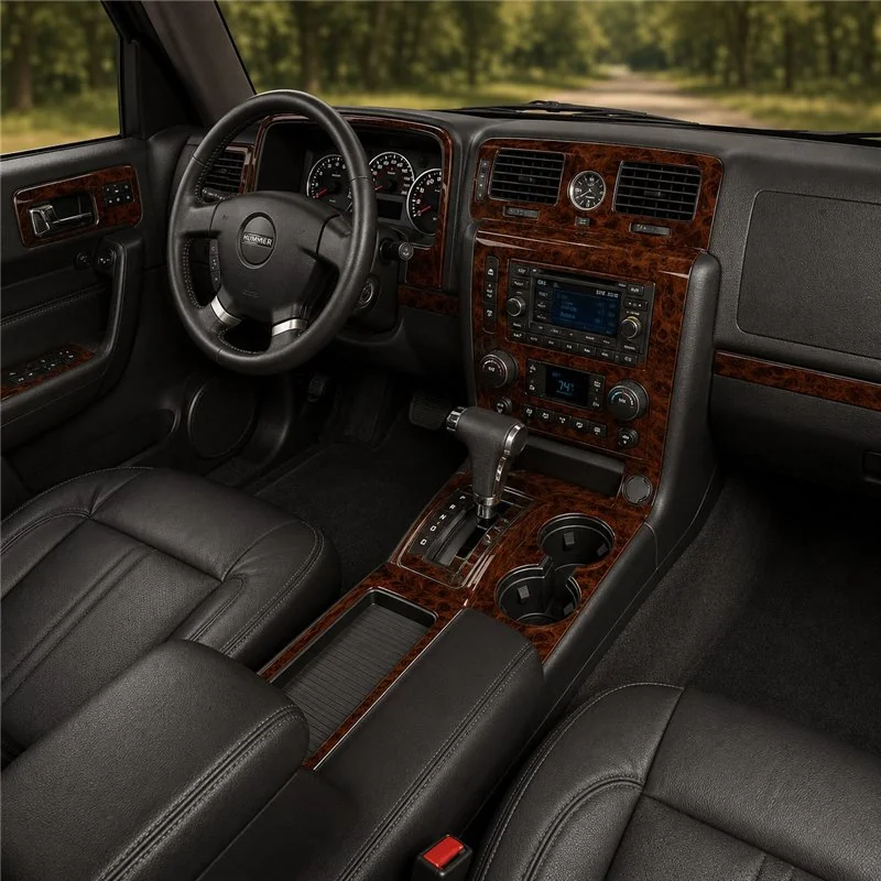 Hummer H2 2008+ set complet kit décor tableau de bord 3D